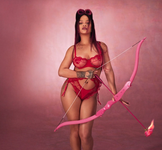 Rihanna у ролі Купідона: святкова колекція Savage X Fenty до Дня закоханих