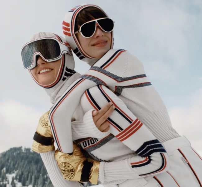 Велика висота зустрічається з високою модою в новій кампанії DIOR ALPS