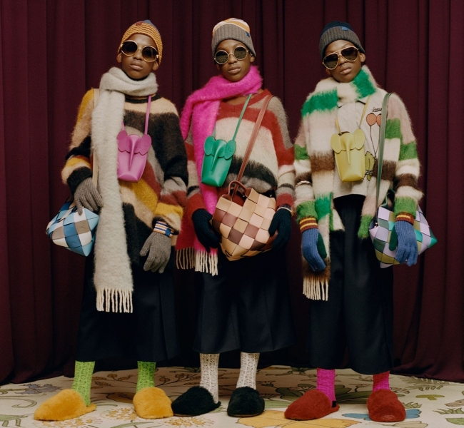 Игривые праздники в кампании LOEWE Holiday 2021
