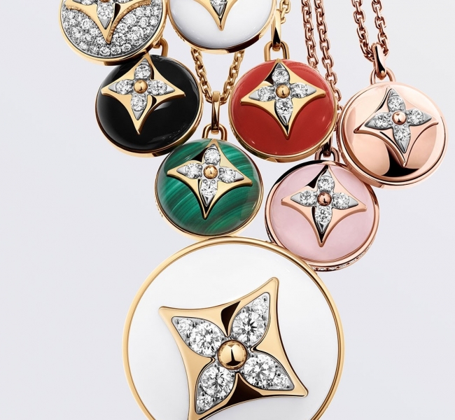 Цветы-монограммы LOUIS VUITTON в новой коллекции украшений "B BLOSSOM"