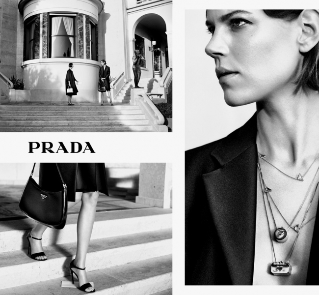 Это очень красиво: Кампания Prada Holiday 2020 снята в стиле нуарного фильма