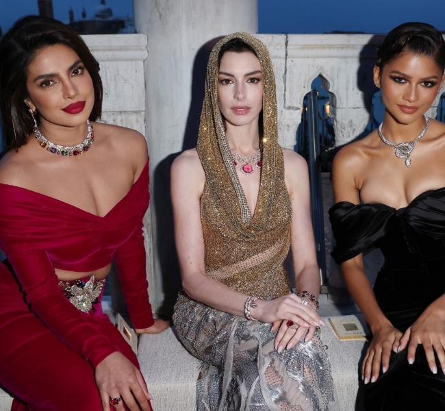 Priyanka Chopra, Anne Hathaway та Zendaya в Італії на Bulgari Mediterranea High Jewelry