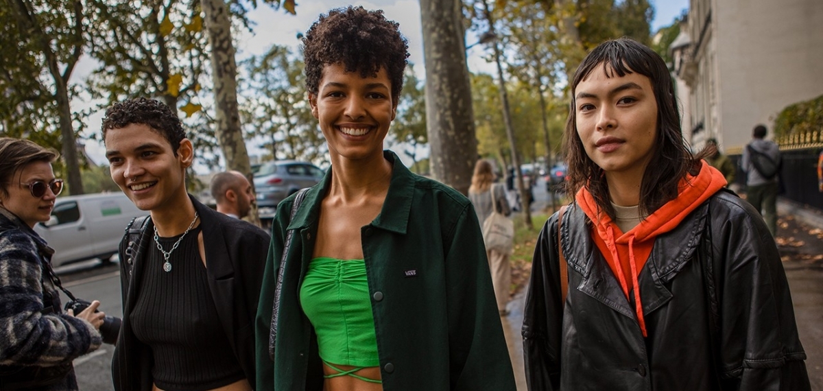 Сок моды: Уличный стиль на Paris Fashion Week