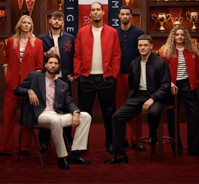 Liverpool FC Teams Up with Tommy Hilfiger for a Worldwide Partnership