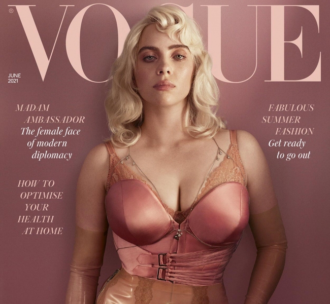 Билли Айлиш взорвала Интернет новой фотосессией для британского Vogue