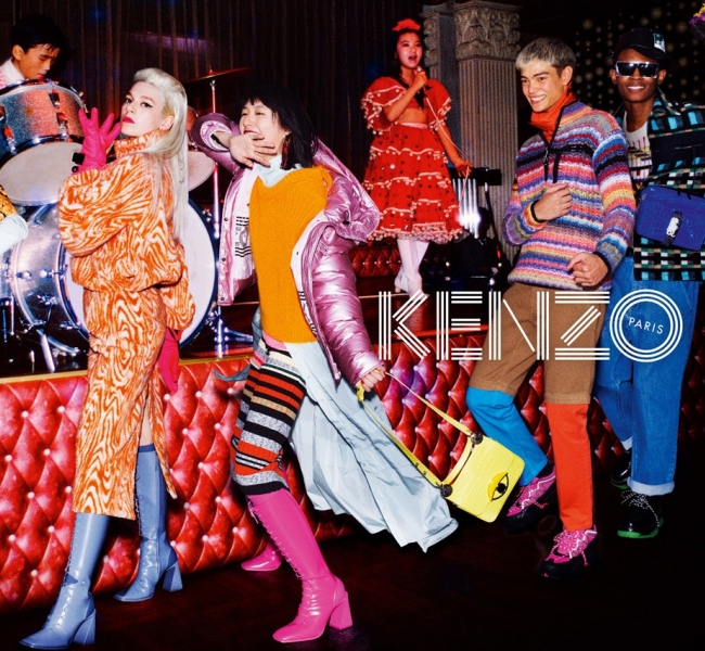 Новое дыхание бренда KENZO в серии винтажных открыток кампании FW19