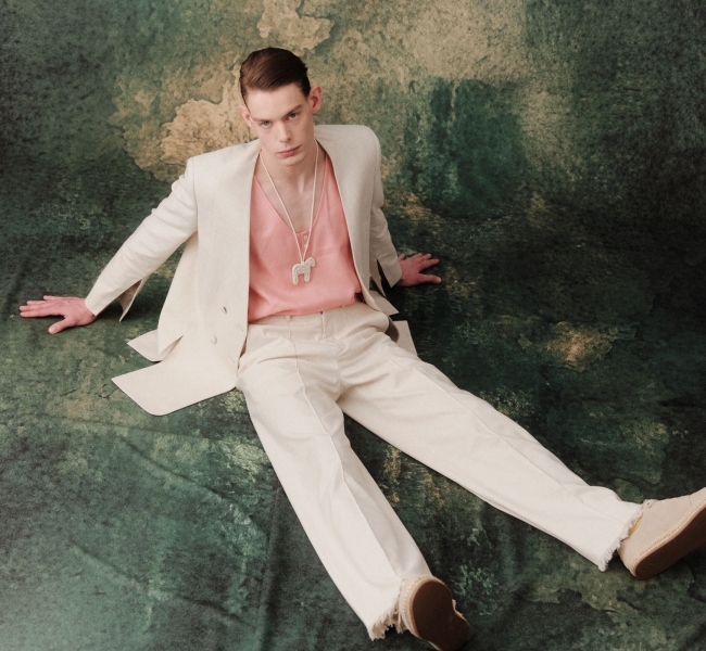 Ukrainian poetic cinema inspires Andreas Moskin’s latest menswear collection