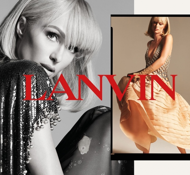 Пэрис Хилтон в необычном амплуа в кампании Lanvin SS21