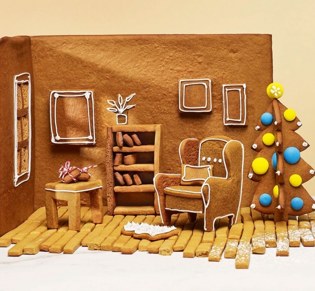 IKEA предлагают собрать мини-мебель из пряничков