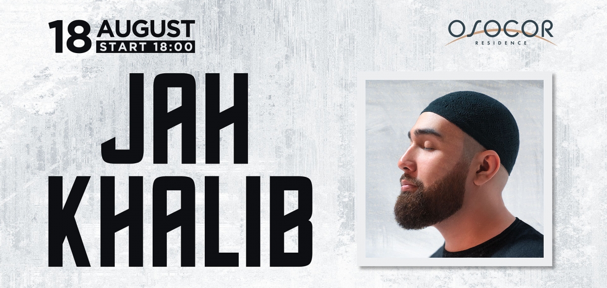 Казахстанский хит-мейкер Jah Khalib выступит в столичном Osocor Residence