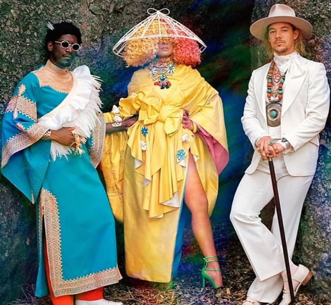 Музыкальная коллаборация LSD: Labrinth, Sia & Diplo представили новый трек "Thunderclouds"
