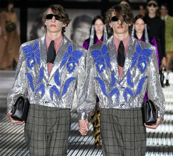 GUCCI SS23: Колекція "Twinsburg" натхненна водночас рефлексією та індивідуальністю