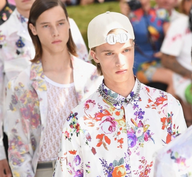 Показ Dior Homme весна-лето 2019