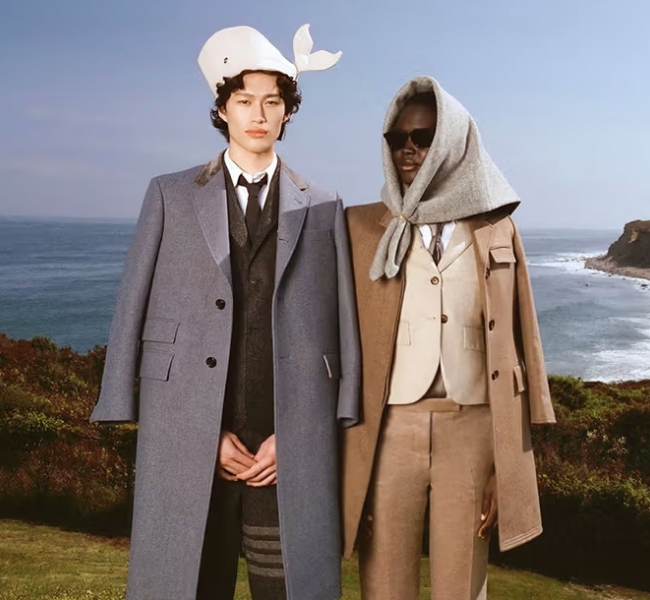 Thom Browne перетворює Монток на «Королівство Сходу Місяця» в кампанії осінь 2023