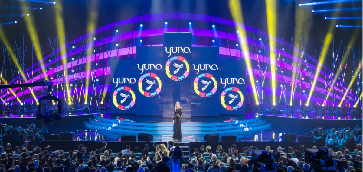 Церемония YUNA 2020 состоится 14 сентября 2020 года