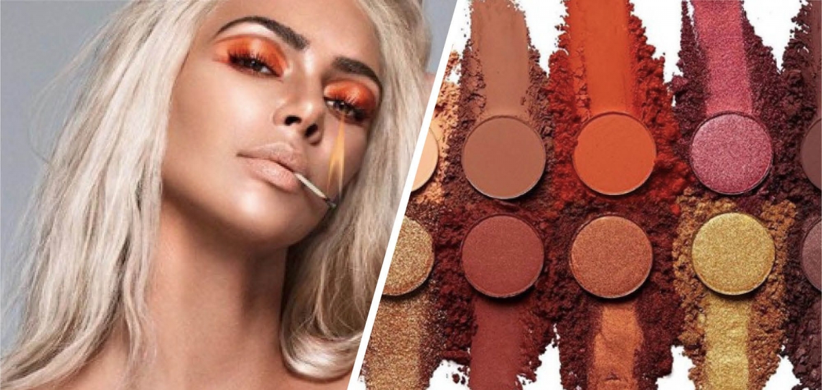 «Огнеопасная ржавчина»: Новая бьюти-коллекция KKW Beauty от Ким Кардашьян «Sooo Fire»