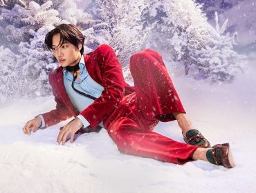 Gucci представляют сказочный зимний кампейн с К-Pop звездой KAI