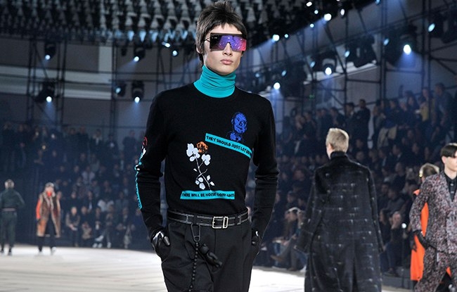 Показ новой коллекции Dior Homme осень-зима 2017
