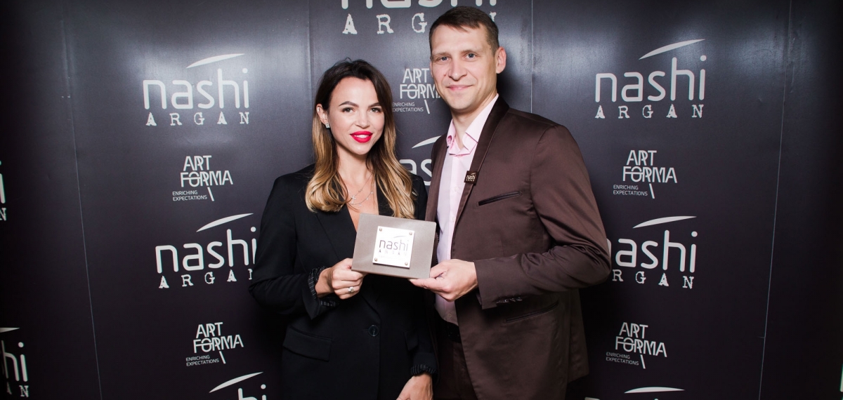 Открытие Nashi Argan Official Store в NK Hair Studio