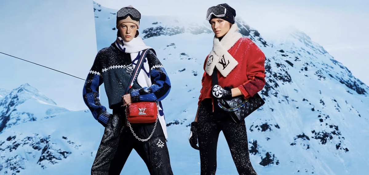 Повернення лижної колекції Louis Vuitton FW23