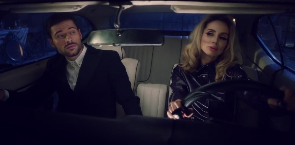 LOBODA в компании двух парней Анны Седоковой (видео)