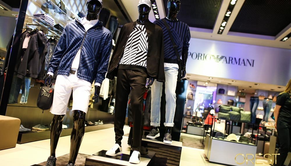 Открытие магазина EMPORIO ARMANI