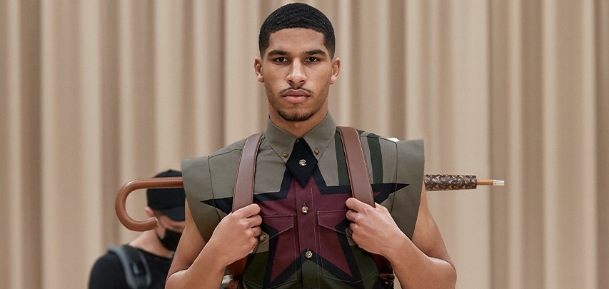 Юбки -парням! Мужская коллекция Burberry Fall/Winter 2021