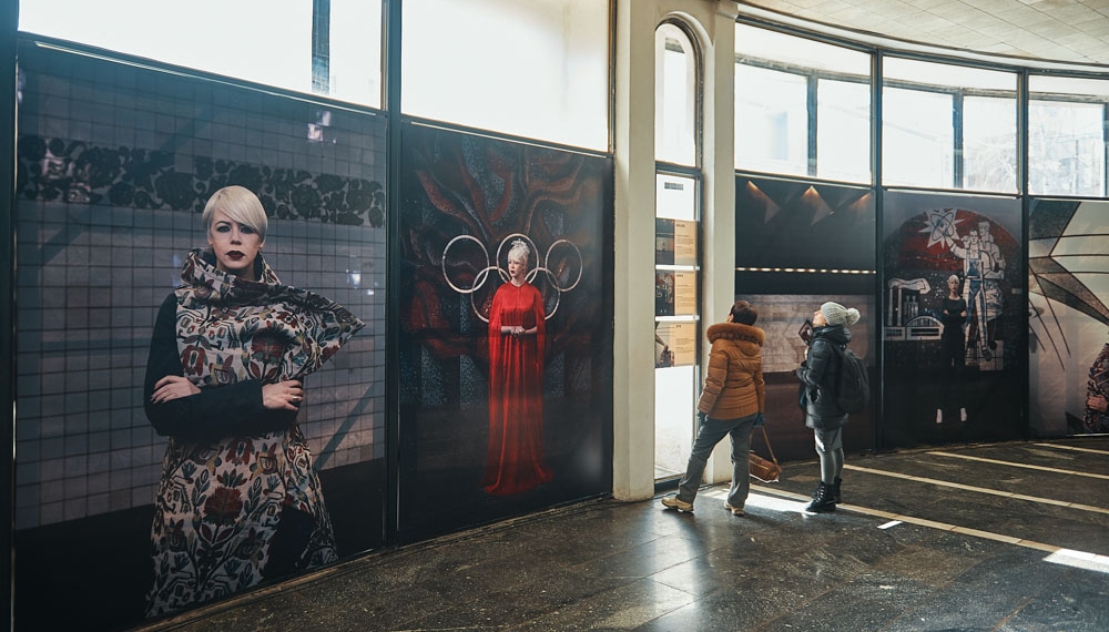 Арт из подземки: ONUKA презентовала фотопроект в поддержку альбома MOZAЇKA
