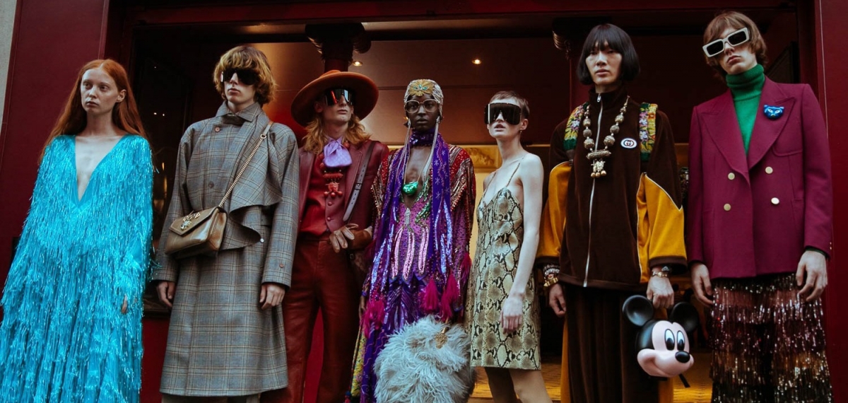 Воспоминания о прошлом в новой коллекции Gucci ss19