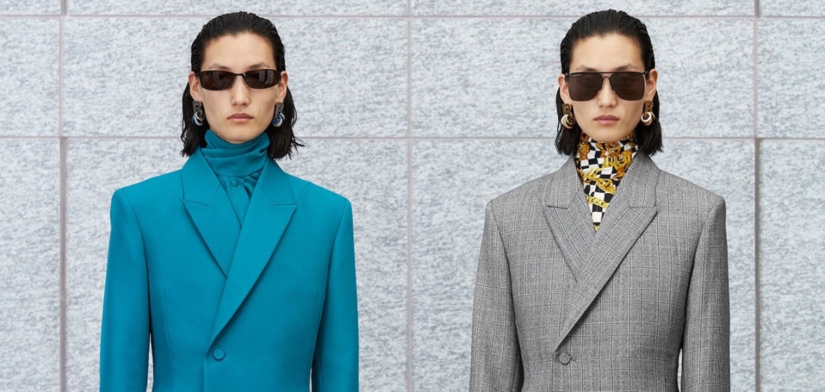 Многослойность, плечи и сумка для бутылки в коллекции Balenciaga Resort 2020