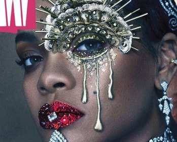 Воинственная Рианна украсила обложку W Magazine