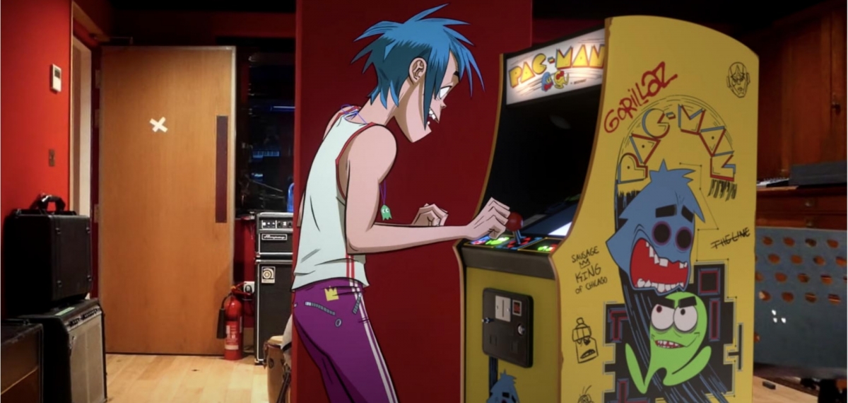 Gorillaz представили крутой клип PAC-MAN, посвященный видеоиграм 1980-х и самоизоляции