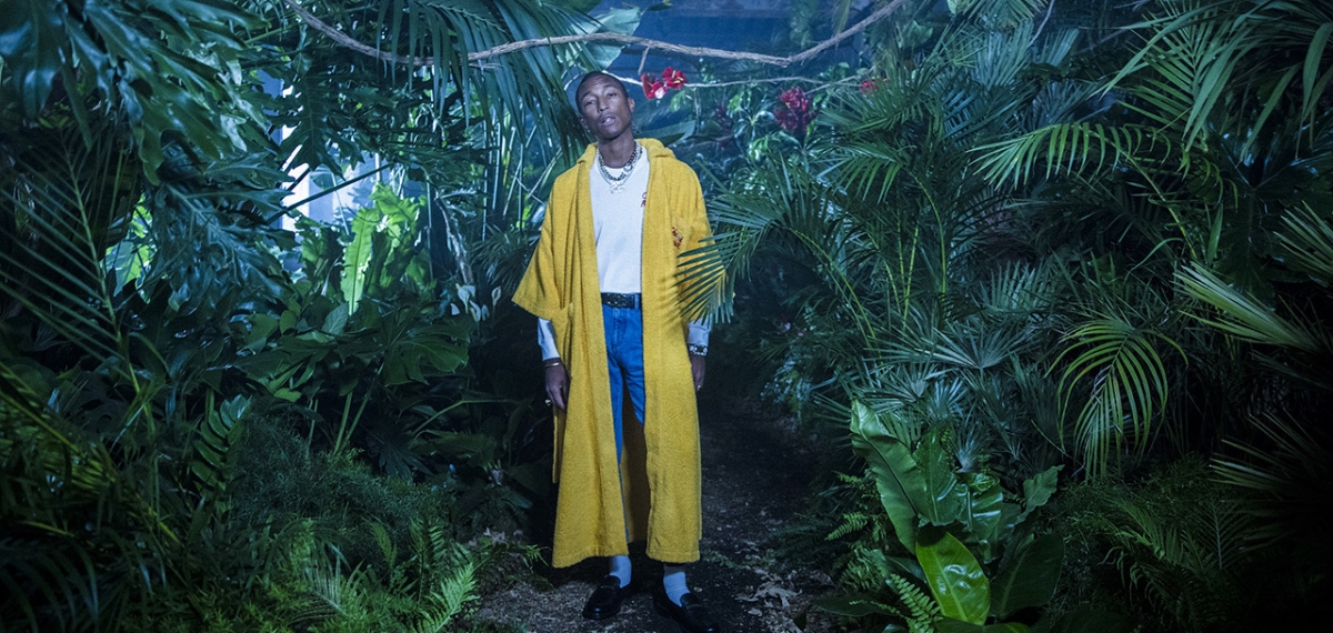 Официальный кампейн «Chanel Pharrell» - одной из самых необычных коллабораций Chanel и Фаррела Уильямса
