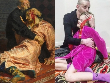Это надо видеть! Украинцы воплощают произведения искусства в рамках нового флешмоба #‎мистецтвовдома