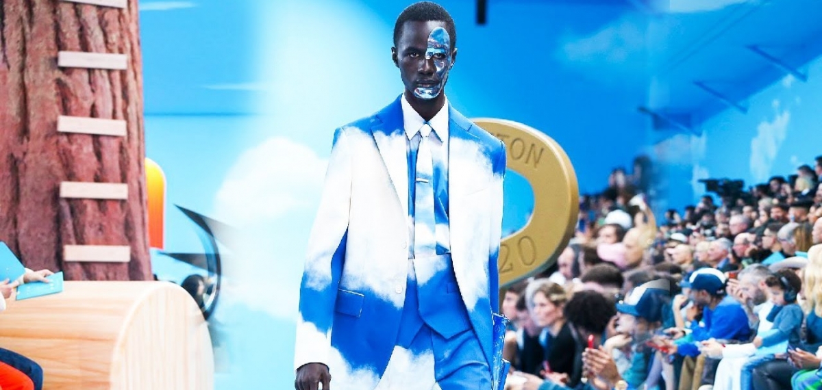 Небесные мальчики Вирджила Абло на показе Louis Vuitton FW20