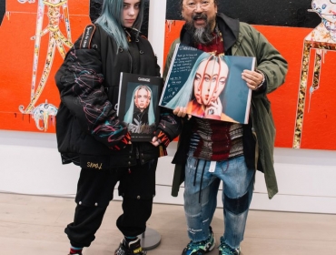 Смотрите тизер совместной работы Billie Eilish и одного из самых известных художников современности Такаши Мураками