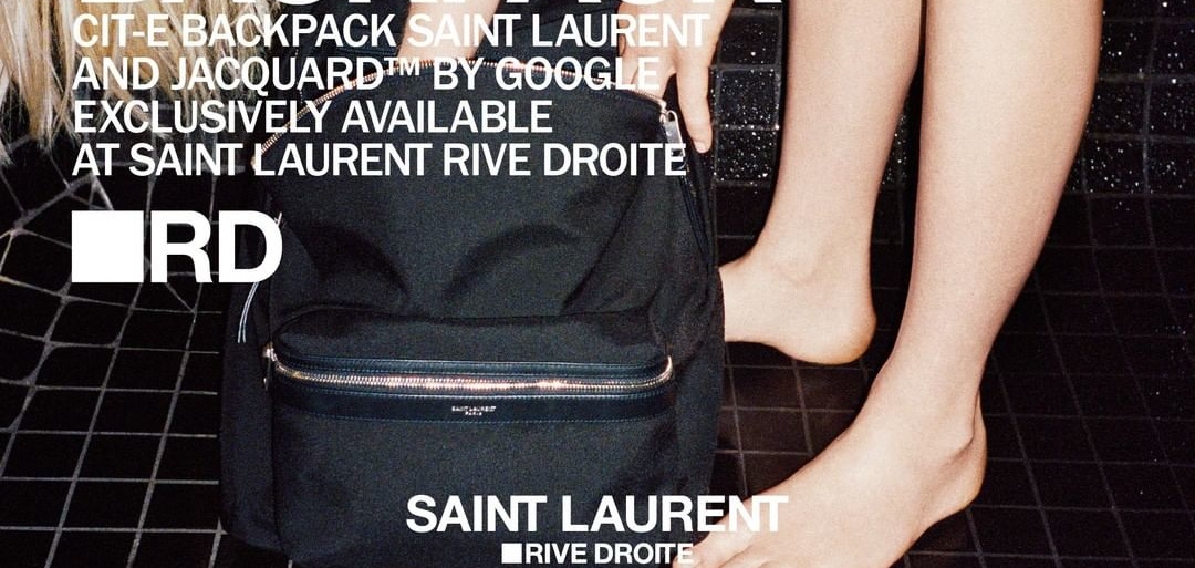 Умная мода: Saint Laurent и Google представили высокотехнологичный рюкзак