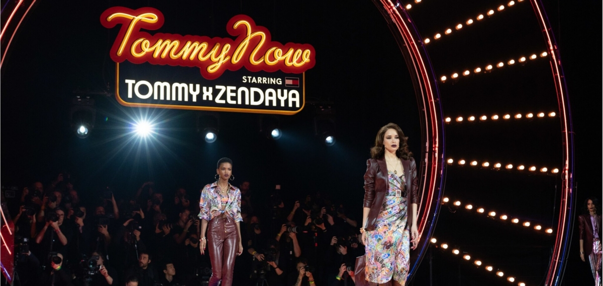 Zendaya, бодипозитив и 70-е на бесшабашном показе Tommy Hilfiger