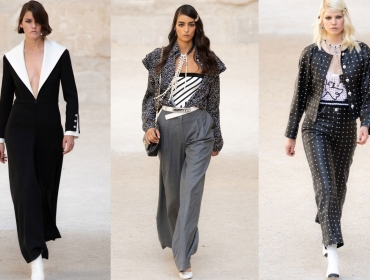 Показ круизной коллекции CHANEL 2021 в стиле панк