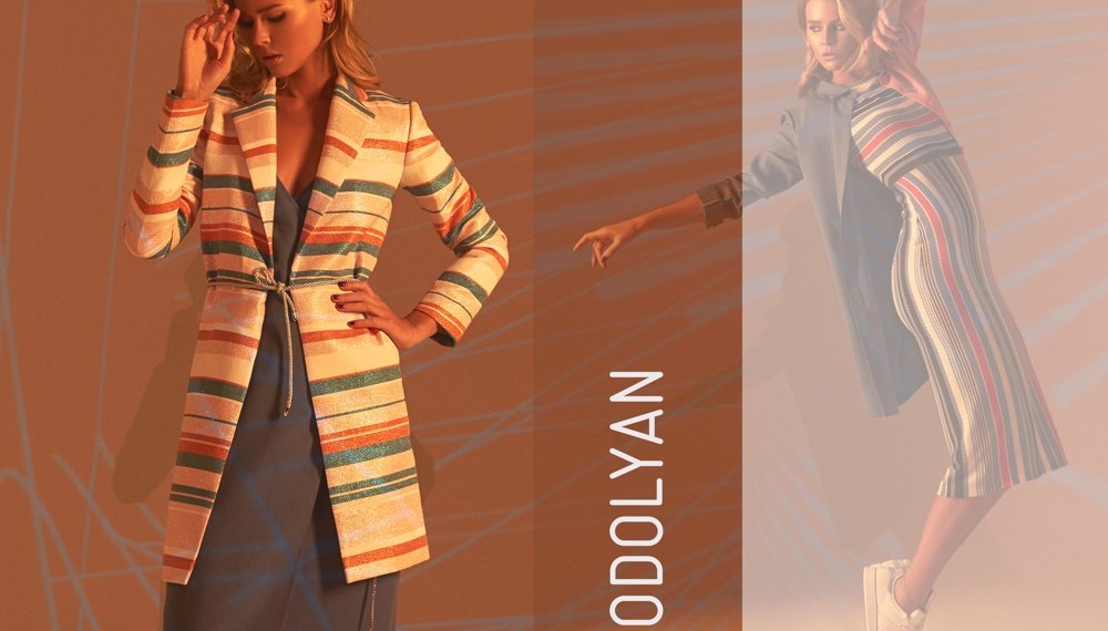 Актриса Катя Кузнецова в кампейне PODOLYAN spring-summer 2017