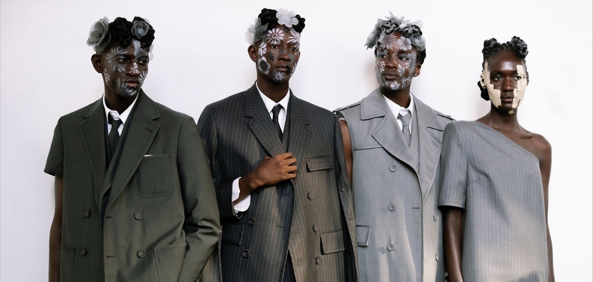 Загляните за кулисы утонченного показа Thom Browne SS22