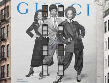Gucci празднует 1950-е, 60-е, 70-е и 80-е с помощью новых крутейших муралов