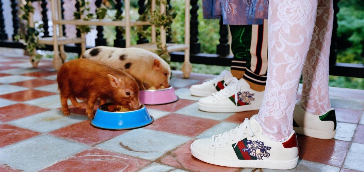 «Три поросенка» в самом милом кампейне Gucci