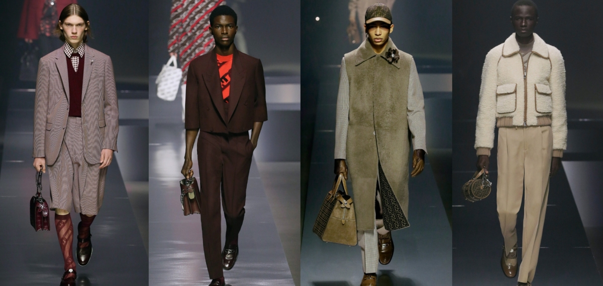Fendi переосмысливает бурные двадцатые в коллекции FW22