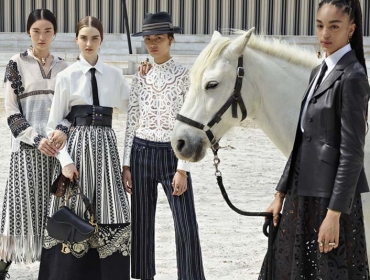 Женщины-наездницы в круизной коллекции Christian Dior 2019