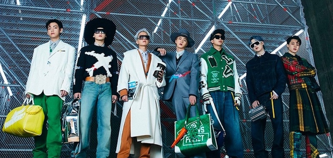 BTS возглавили показ мужской коллекции Louis Vuitton FW21 в Сеуле
