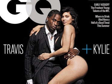 Кайли Дженнер и Трэвис Скотт на обложке журнала GQ