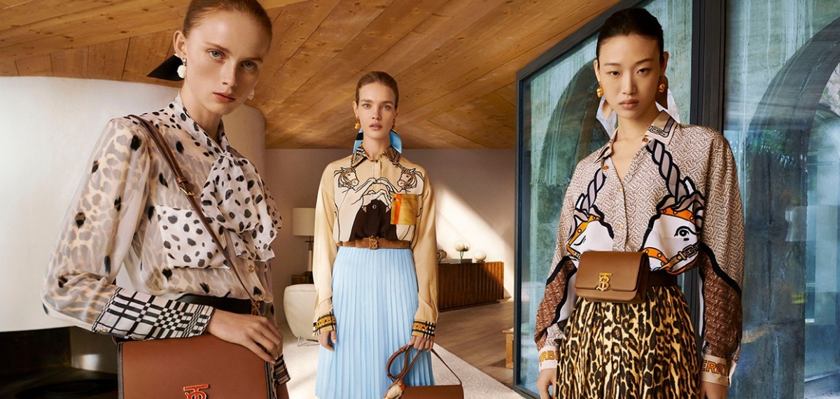 Ирина Шейк и Наталья Водянова в первом кампейне Рикардо Тиши для Burberry