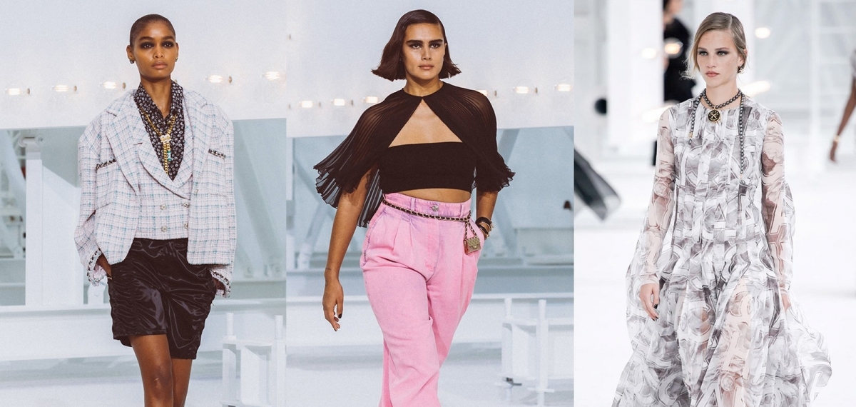 Посвящена актрисам Голливуда: Виржини Виар представила коллекцию Chanel SS21