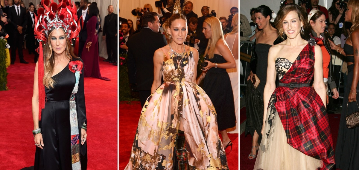 В преддверии «Оскара моды»: Лучшие образы Сары Джессики Паркер на Met Gala